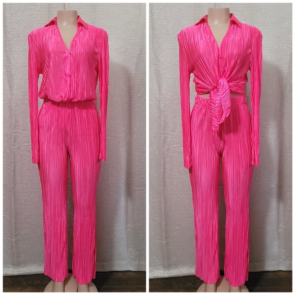 2 pieces set outfit new size S, M, L available strech material ♥️ - Picture 4 of 13